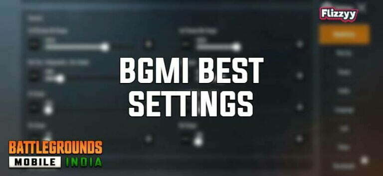 Best BGMI Sensitivity Settings