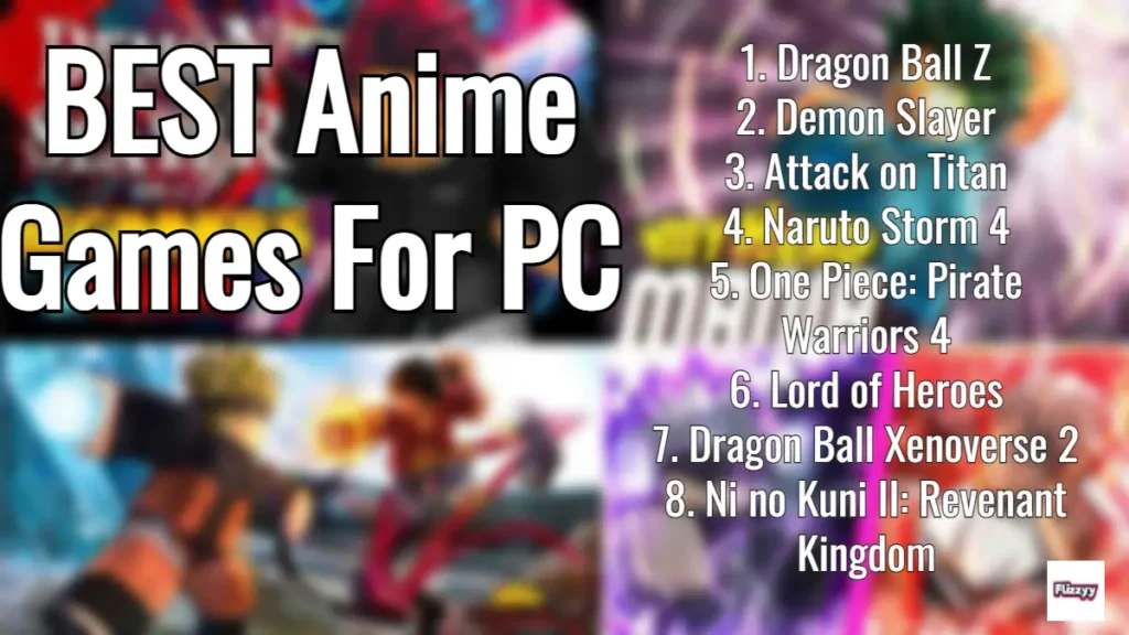 BEST Anime Games For PC