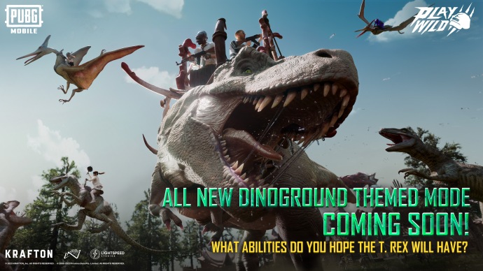 PUBG MOBILE 2.6 UPDATE Brings All-New Theme Dinoground