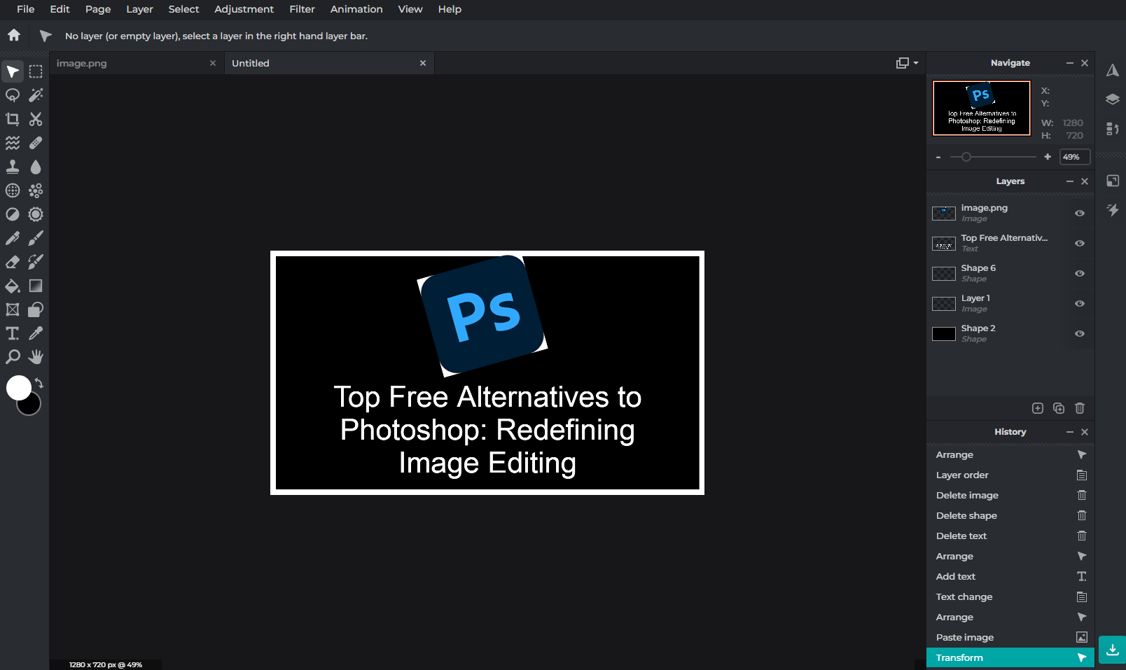 Top Free Alternatives to Photoshop