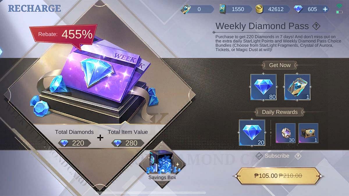 5 Things to Consider When Purchasing a Diamond Weekly Pass in MLBB