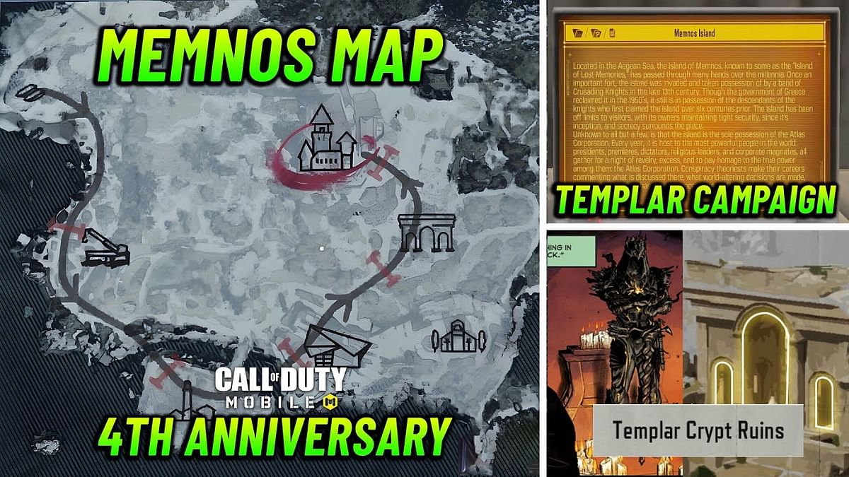 COD: Mobile: First Look at Memnos Island Map Expected in 4th Anniversary Update