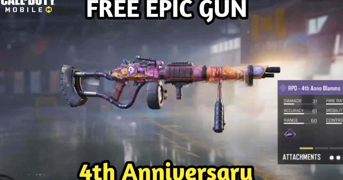 How to Get the Free Anniversary RPD Skin in COD: Mobile; Explained