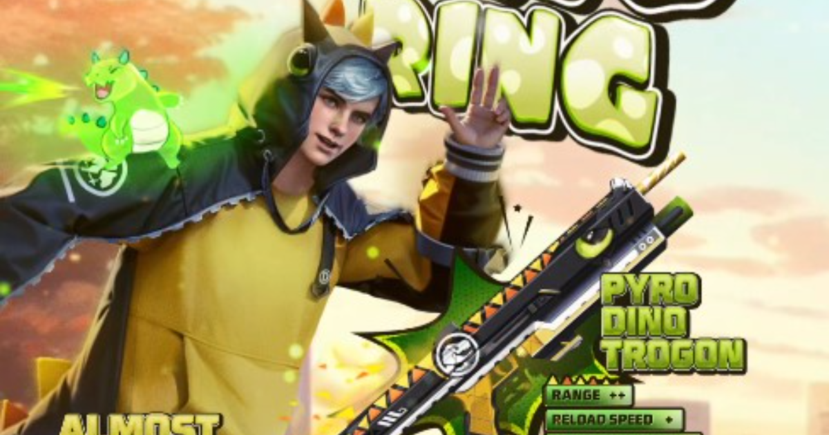 Free Fire Dino Ring Event: Steps to Get the Almost Dino Bundle & More