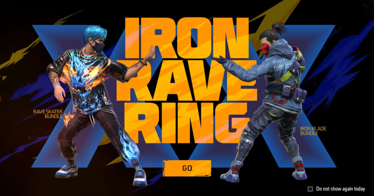 Free Fire MAX Iron Rave Ring Event is Here: Check Cost, Rewards & More