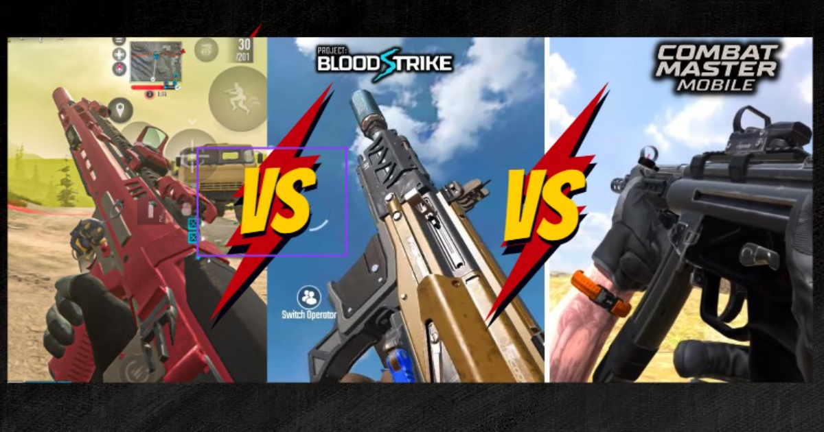 Warzone Mobile vs. Blood Strike vs. Combat Master: Which One is the Best Battle Royale in 2024?