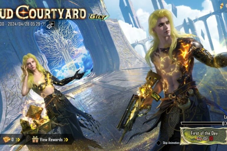 BGMI Cloud Courtyard Event: How to Get Golden Set, Mythic Outfit and More