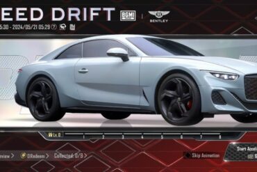 BGMI x Bentley Speed Drift Event: How to Get Cars, Mythic Outfits, and More