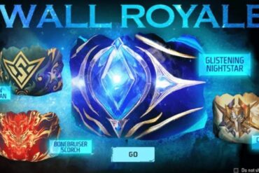 Free Fire Wall Royale Event: Glistening Nightstar Gloo Wall, Supply Crate, More