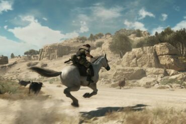 Metal Gear Solid V Phantom Pain Horse Riding