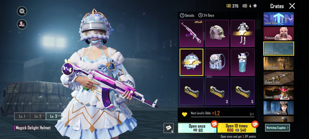 BGMI Magic Crate: New AKM Skin, Legendary Outfit and More