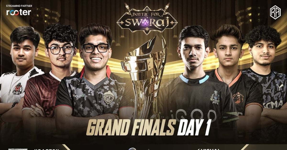 RA Esports BGMI Battle For Swaraj Grand Finals Day 1: Overview, Points Table