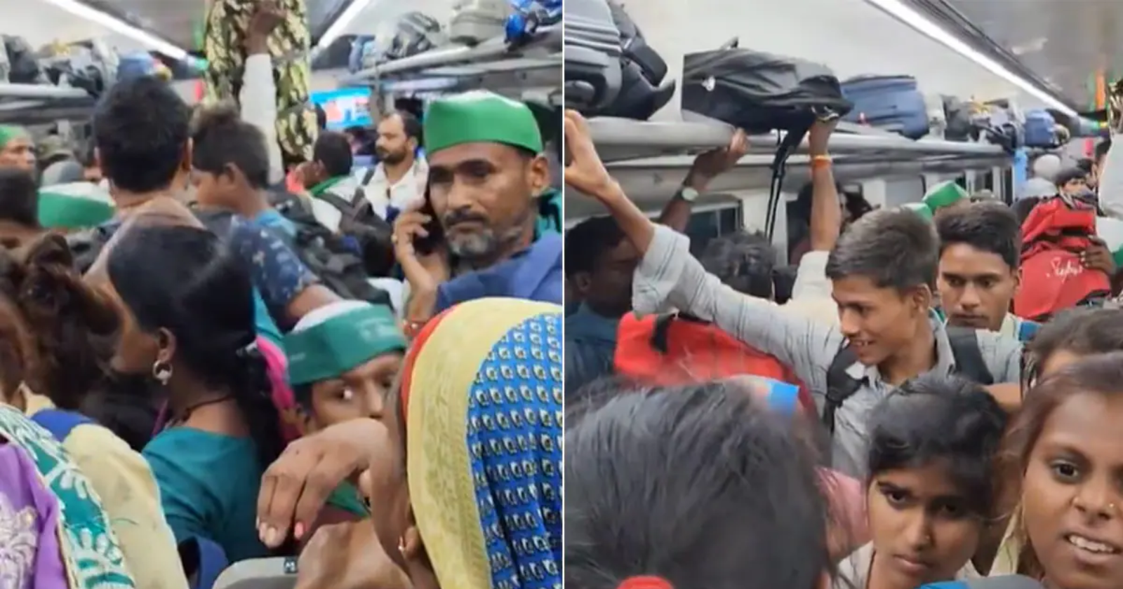 Railways039 Response Goes Viral After Video of Overcrowded Vande Bharat