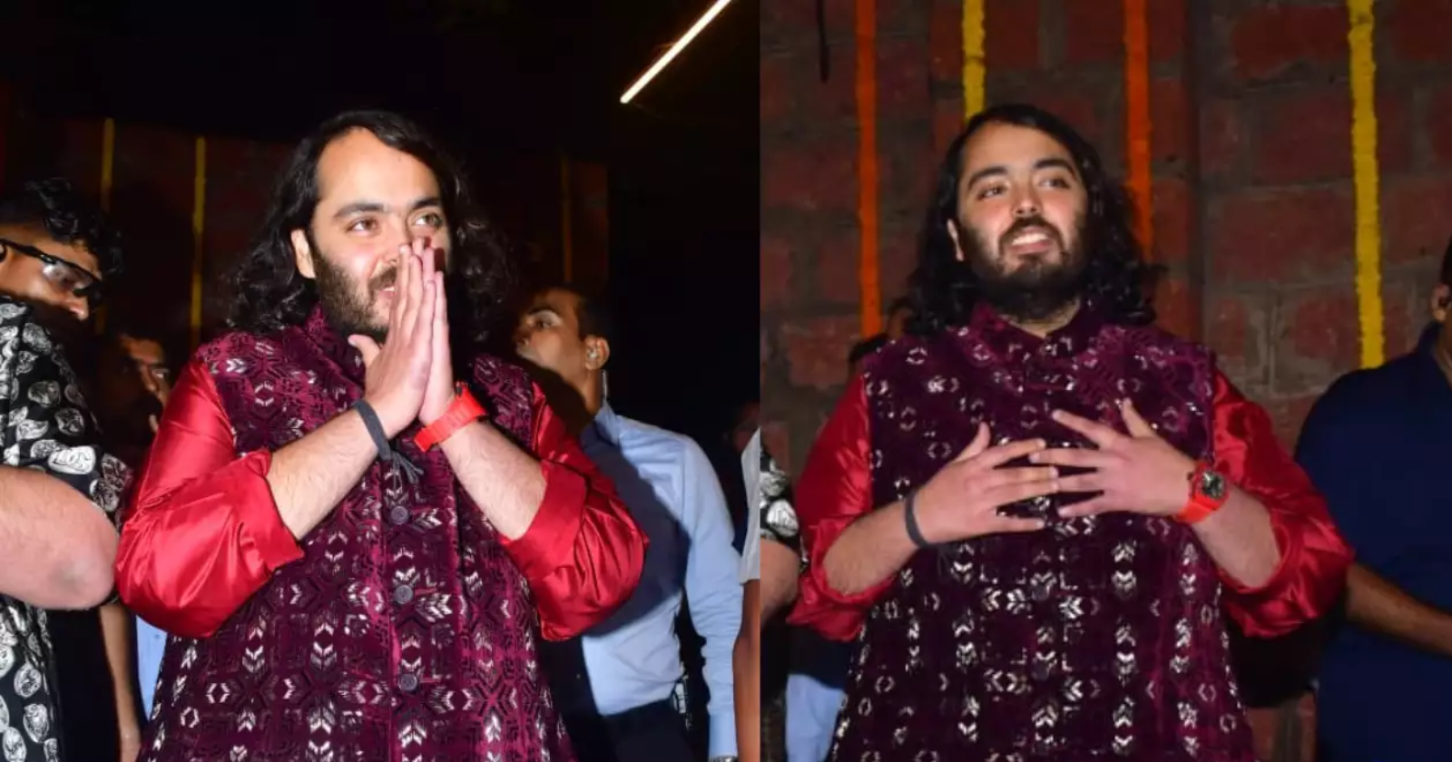 Anant Ambani Flaunted A Rare Collection Red Hued Watch And The