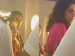 WATCH Sara Ali Khan Gets Angry as Air Hostess Spills